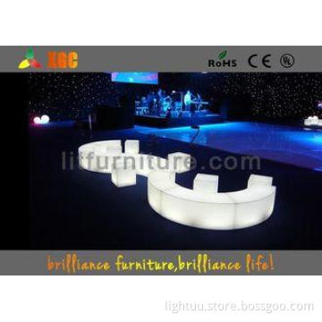 event party wedding led contemporary table and chairs L120*